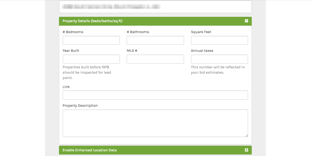 Fill in the particulars